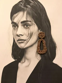 گوشواره خمیر پلیمری