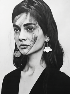 گوشواره خمیر پلیمری