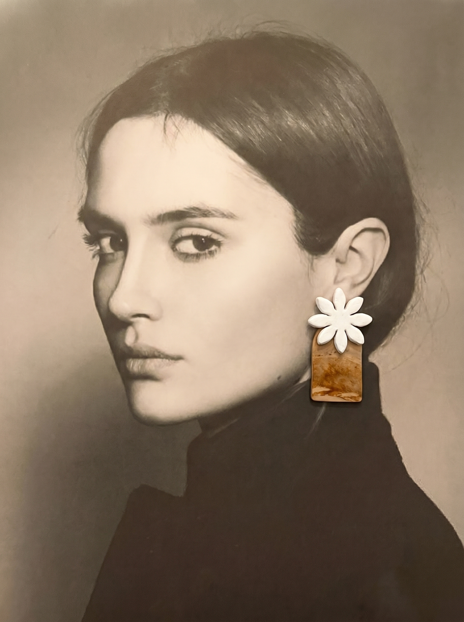 گوشواره خمیر پلیمری